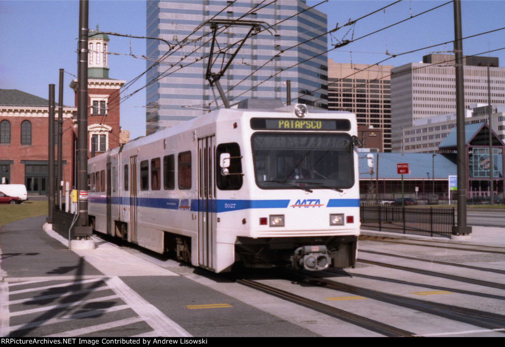 Baltimore Light Rail 5027